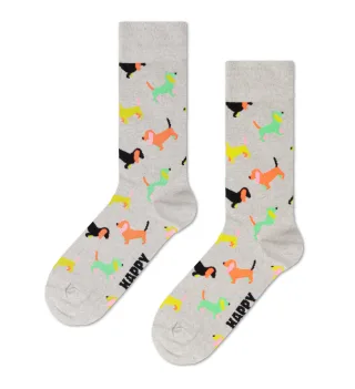 happy socks - Puppy Love Sock Grau - Gr. - 43.5