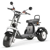 Urban Hopper E-Motorroller Urban Chopper Trike CP7 Elektro-Dreirad E-Roller Neigbar, 4000 W, 45 km/h, 2 Motoren, Lithium-Akku, bis 100 km Reichweite, mit Rückwärtsgang