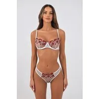 Orchibelle Set: Bügel-BH Sexy Dessous-Set, Reizwäsche (Set, 2-tlg., mit Tanga/Panty) Lingerie Set, Unterwäsche Set für Frauen
