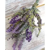 Kunstblumenstrauß Lavendel Kunststrauß KIRSA, Violett, 30cm Lavendel, artplants, Höhe 30.0 cm
