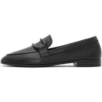 Derimod Maskuline Loafer aus Leder Loafer Echtes Leder, Lederfutter, Slip-On-Stil, Raffiniertes Design