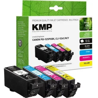 KMP Multipack ersetzt Canon PGI-525/CLI-526 C/M/Y