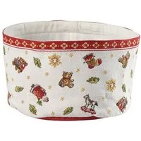 Villeroy & Boch Brotkorb Toy's Delight Gobelin Brotkorb, Baumwolle, (1-tlg), Baumwolle, 1 Stck, Maschinenwäsche bis 40°