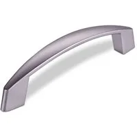 SO-TECH® Möbelgriff Bügelgriff THEA BA 96 - 128 mm - incl. Schrauben, Lochabstand 96 mm Chrom matt - inkl. Schrauben