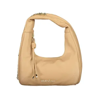 Mario Valentino Beiger Polyurethan Frauenhandtasche