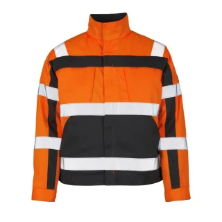 MASCOT Cameta Jacke SAFE COMPETE Hi-vis Orange / Anthrazit 4XL - 07109-860-14888-4XL