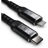 CABLETEX USB C zu Lightning Kabel für iPhone und iPad Ladekabel Lightningkabel, Lightning, USB-C (200 cm), MFi-Zertifizierung