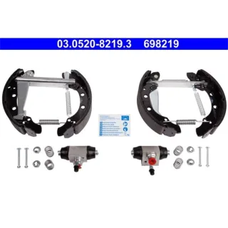 ATE Bremsbackensatz hinten Seat Ibiza Skoda Fabia VW Load Polo Up