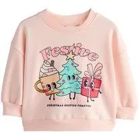 Next Sweater Sweatshirt mit Rundhalsausschnitt (1-tlg)
