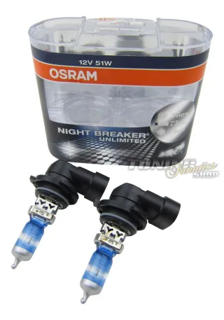 2x Osram NightBreaker UNLIMITED +110% Birnen für H11 NEBELSCHEINWERFER NSW #84