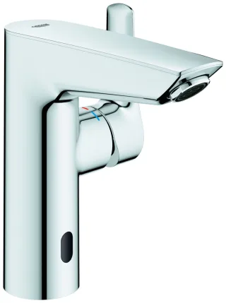 GROHE Hybrid-Waschtischarmatur Eurosmart 23975_3 M-Size Auslösung Infrarot/manuell chrom, 23975003 23975003