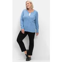 Sieh an! Strickjacke Strickjacke Langarm