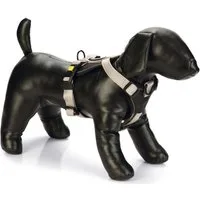 Beeztees Y-Geschirr Hunde Y-Geschirr Parinca Premium Nylon hellgrau