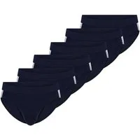 Schiesser Slip 6er Pack - 95/5 Stretch - Cotton (Spar-Set, 6-St) Rio Slip / Unterhose - Baumwolle - ohne Eingriff