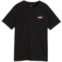 PUMA T-Shirt ESS 2 COLOR SMALL NO 1 LOGO TEE B mit Rundhalsausschnitt, Kurzarm, ohne Kapuze, mit gesticktem Logo