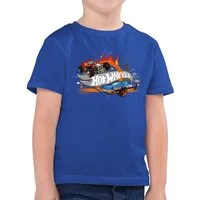 Shirtracer T-Shirt 8-Bit Logo (1-tlg) Hot Wheels Jungen