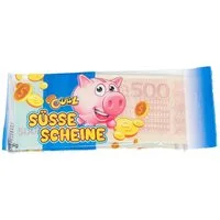 COOL Süßigkeit, Cool Süße Scheine Esspapier mit Erdbeer und Vanille Geschmack 14g