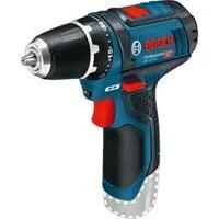 Akku-Bohrschrauber GSR 12V-15 Professional solo, 12Volt blau/schwarz, ohne Akku und Ladegerät