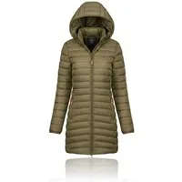 Geographical Norway Steppmantel Damen Outdoorjacke Lange Steppjacke Parka S-2XL