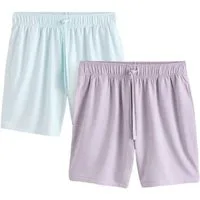 Next Shorts Leichte, weiche Shorts im 2er-Pack (2-tlg)