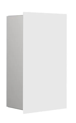 emco Abfallsammler asis pure mit Glasfront, 250x436 mm, weiss, 975527413 975527413