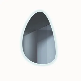 Kludi LUMA Spiegel 17SP0910 69x100 x 3 cm, LED & Entfeuchter Einstellbar 1050 K