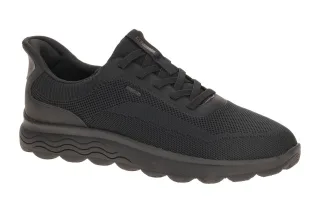 Geox U55MPA 06KEK C9999 SPHERICA PLUS A Herrensport Slipper Schwarz - black