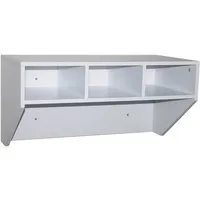 HTI-Living Schreibtisch Wandschreibtisch Thekla Weiß (Stück, 1 Wandschreibtisch), Laptoptisch Regal Sekretär
