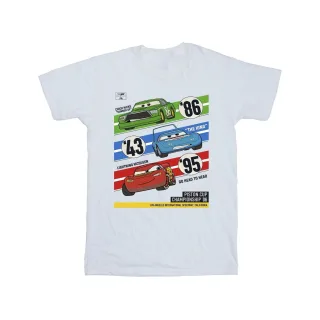 Disney - "Cars Piston Cup Champions" T-Shirt für Herren (Weiß)