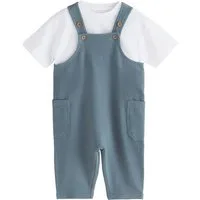 Next Shirt & Hose Latzhose und T-Shirt im Set (2-tlg)