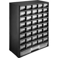 tectake Regal Sortimentskasten, Set 1-tlg., 41-teilig