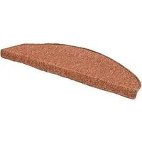 Andiamo Stufenmatte Bob, Made in Poland, halbrund, Höhe: 4,5 mm, melierte Schlinge, selbstklebend, Set mit 2 Stück oder 15 Stück