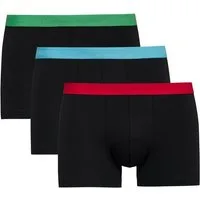 CALIDA Boxershorts Natural Benefit (3er Pack) Single Jersey-Qualität, elastisch