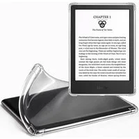 LuxusKollektion E-Reader-Hülle Durchsichtige Silikonhülle für Kindle 11 (2022) 6 Zoll - Leichte