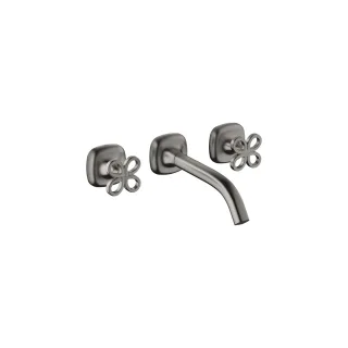 Dornbracht Waschtisch-Wandbatterie ohne Ablaufgarnitur COYA 36712424 Dark Platinum gebürstet,3671242 36712424-99