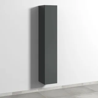 Sanipa 3way Hochschrank mit 1 Tür, Anthrazit-Matt SM10722
