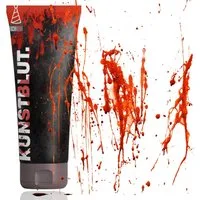 FASCHINFEVER Kostüm 50 ml Blut - abwaschbar & täuschend echt - &Kunstblut zum Schminken