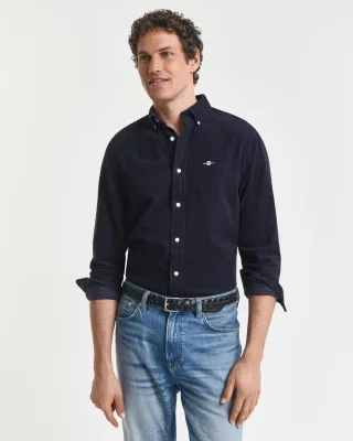 GANT - Cordhemd evening blue - Gr. - XXL