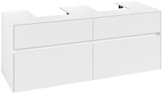 Villeroy & Boch Waschtischunterschrank Collaro C10300 1400x548x500mm White Matt C10300MS