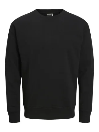 JACK&JONES - JCOEDITION SWEAT CREW NECK JNR black - Gr. - 140