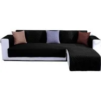 LIANNA Sofahusse Wasserabweisende Sofahusse, gesteppt, wendbar für L-Sofa