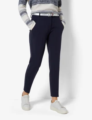 Brax Damen Chino Style MARON S NAVY, dunkelblau, Gr. 44K