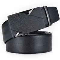 LOFTY Ledergürtel Herren Gürtel Leder, Ledergürtel, Herren Gürtel, Automatikgürtel Herrengeschenk, 3,5 cm breit, kürzbar, Automatik Gürtel