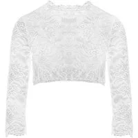 Spieth & Wensky Dirndlbluse Dirndlbluse Amsterdam 3/4 offweiß