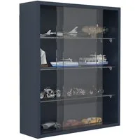 VCM Hängevitrine Wandvitrine Drivalo mit Schiebetüren und Glasvitrine hängend, Modern und platzsparend