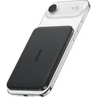 Anker Anker Nano Powerbank, Qi2-zertifiziert, 5000mAh Magnet- Powerbank 15W Max ultraschnelles Laden, MagSafe-kompatibel, tragbares Ladegerät 5000 mAh (5 V), Kabelloses Laden, für iPhone 17/16/15/14/13
