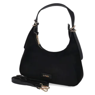 L.Credi Hobo Bag SOPHRONIA - Gr.  - Schwarz - Textil & Synthetik