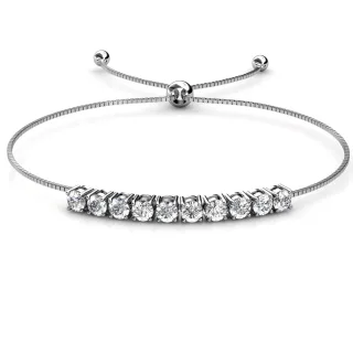 Crystal Mia Armbänder - Silber und Kristall
