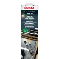 Sonax Pinsel SONAX PROFILINE PinselSet, (Set, 2 St., Dunkle steifere Borsten - Helle weiche Borsten), Für Nass und Trockenreinigung