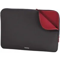Hama Laptoptasche Notebook-Sleeve Neoprene 14,1" bis 15" Grau, Business Schutz-Hülle Laptop-Tasche Case für 14" 14,1" 14,4" 15" Zoll
